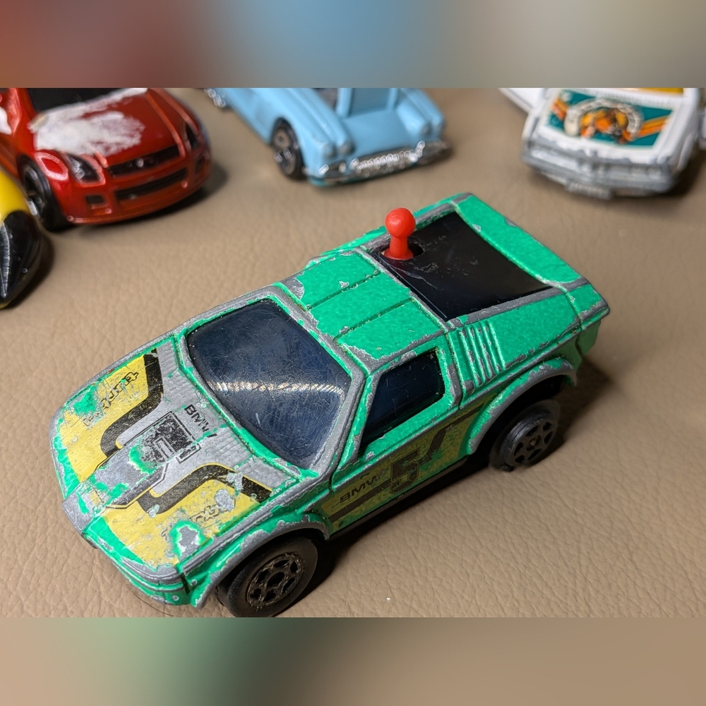 Assorted Die-Cast Toy Cars Set - Matchbox, Maisto, Hot Wheels - Picture 3 of 11